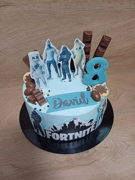 Dětský dort bez potahu