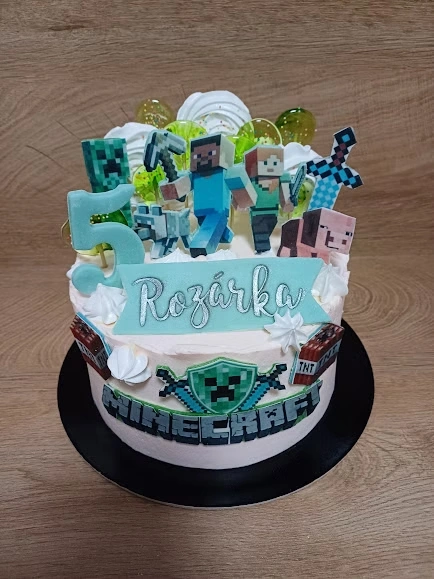Dětský dort bez potahu